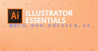  AI绘制矢量平面图形海报实例工作流程视频教程(图1)