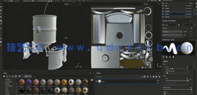 Substance Painter PBR纹理核心工作流程频教程第二季(图1)