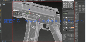 【中文字幕】《使命召唤》高精度游戏武器制作完整流程视频教程(图1)