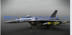 【中文字幕】Plasticity F-16战斗机完整建模全流程视频教程(图1)