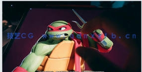 【中文字幕】Nomad Sculpt忍者神龟角色雕刻建模设计视频教程(图1)