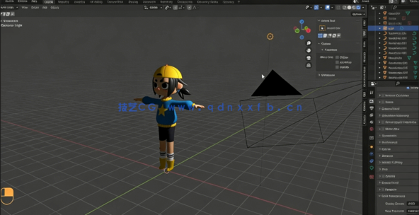 Blender 3D角色建模从头到尾完整制作初学者训练视频教程(图6)