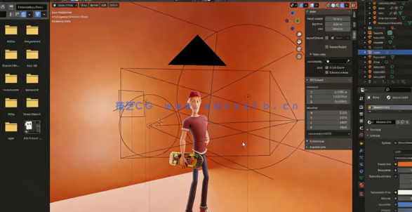 Blender人物角色完整制作工作流程视频教程(图2)