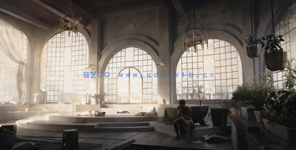 Blender影视级概念艺术场景制作全流程视频教程 (图4)