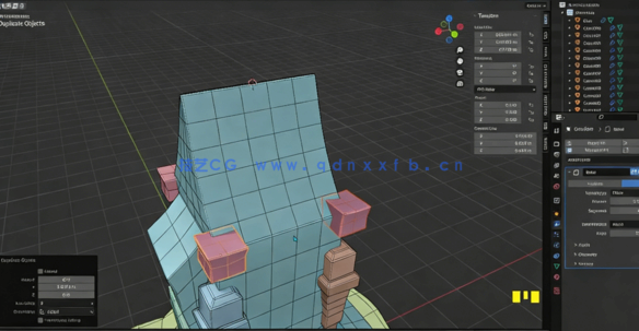  Blender小型城堡游戏资产建模制作视频教程(图4)