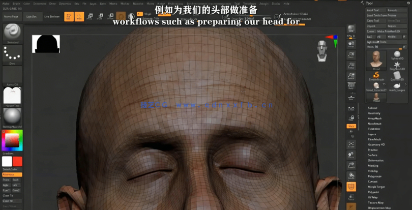 Maya角色面部表情造型复杂运动动画频教程(图3)