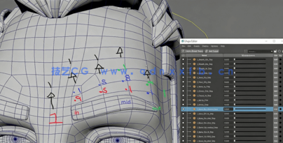 Maya角色面部表情绑定动画大师级视频教程(图6)