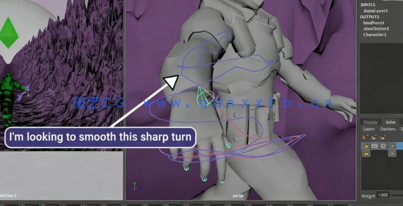 Maya宇航员外星行走科幻循环动画制作视频教程(图6)
