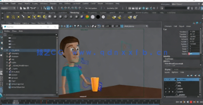 Maya角色动画制作工作流程高效技巧视频教程(图5)