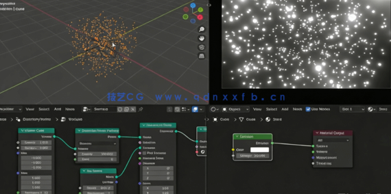 Blender逼真宇宙星云场景实例制作视频教程(图2)