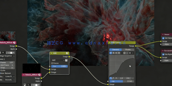Blender逼真宇宙星云场景实例制作视频教程(图5)