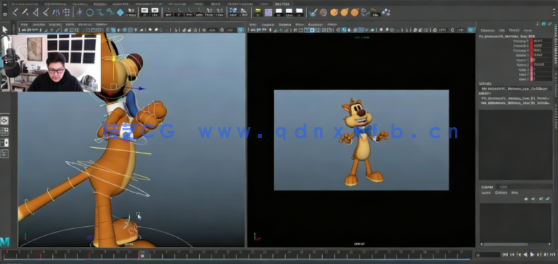 Maya角色动力学动画基础技能训练视频教程(图5)