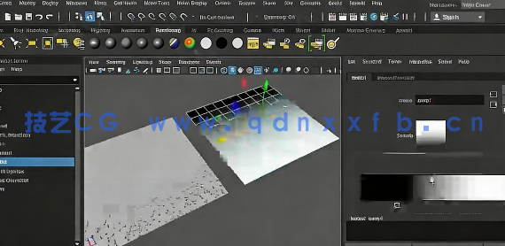 Maya中Mash逼真草坪实例制作训练视频教程(图3)