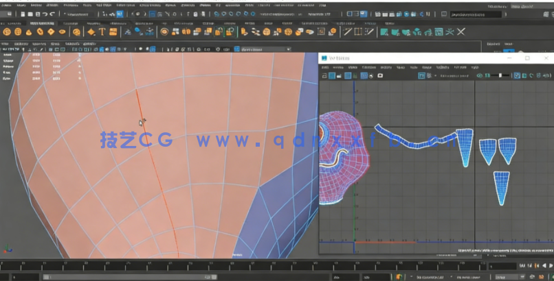 Maya卡通章鱼怪兽角色完整实例制作视频教程(图6)