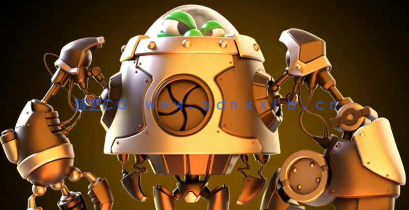 Maya机器人建模渲染大师级实例制作视频教程(图2)