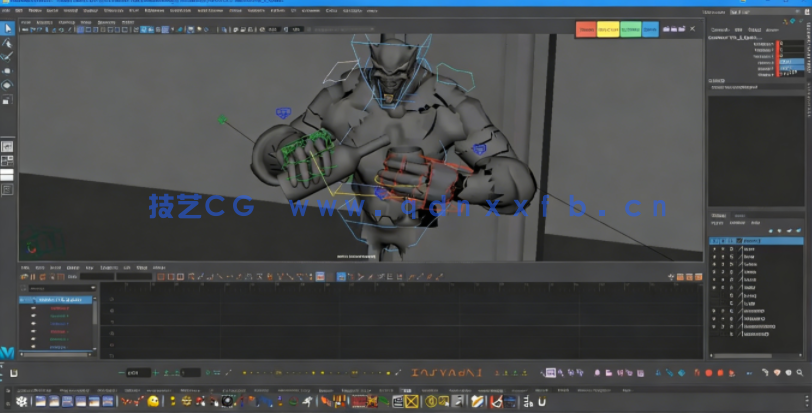 Maya角色真实动作表演镜头动画技术视频教程(图5)