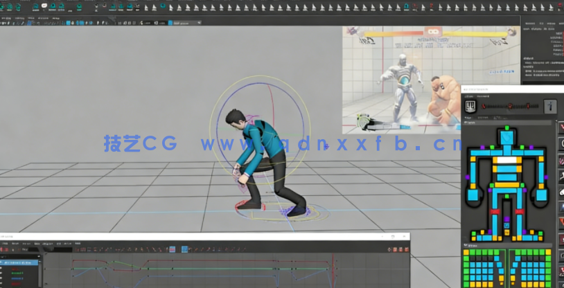 Maya角色关键帧动画完整训练大师班视频教程(图6)