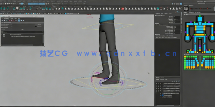 Maya角色关键帧动画完整训练大师班视频教程(图3)