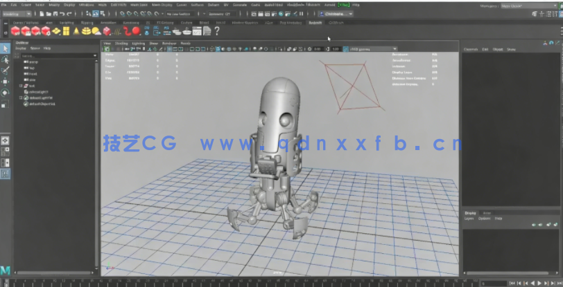 MAYA逼真硬体表面渲染过程技术视频教程(图2)