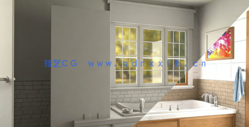 Maya简单3D照明和纹理技能训练视频教程(图1)