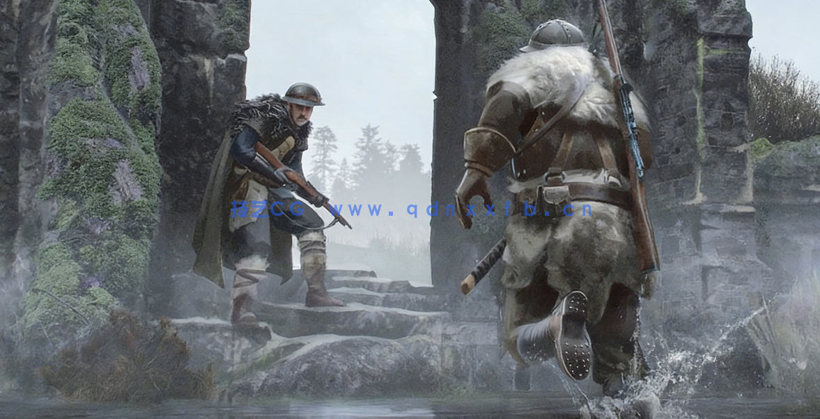 Blender和3D Coat与PS概念艺术单帧插画制作流程视频教程(图5)