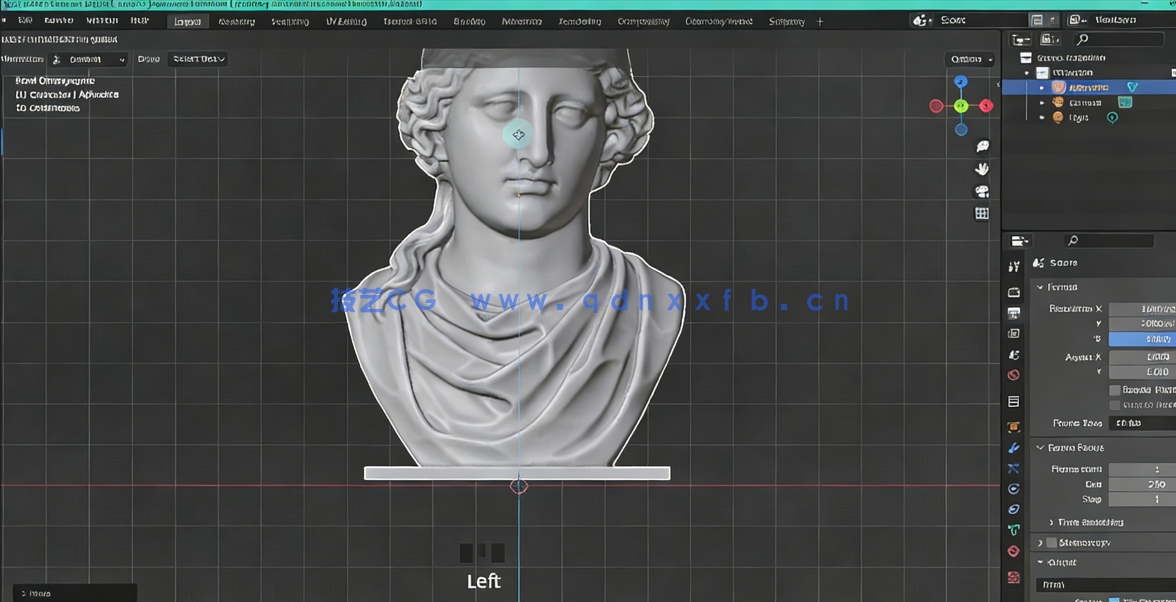 Blender复古霓虹波动画实例制作视频教程(图5)