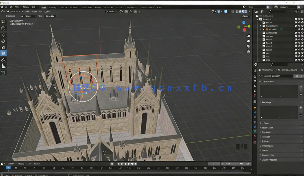 Blender与PS制作环境概念艺术插画视频课程 (图3)