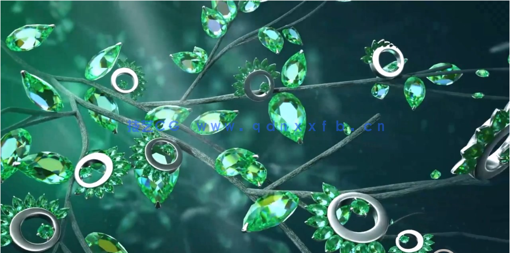 Blender精美珠宝从建模到渲染效果图制作视频教程 (图4)