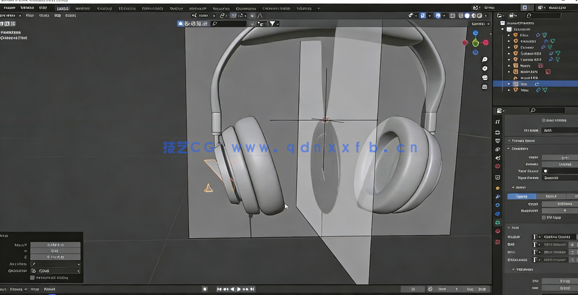  Blender和UE5逼真耳机产品宣传动画实例制作视频教程 (图3)