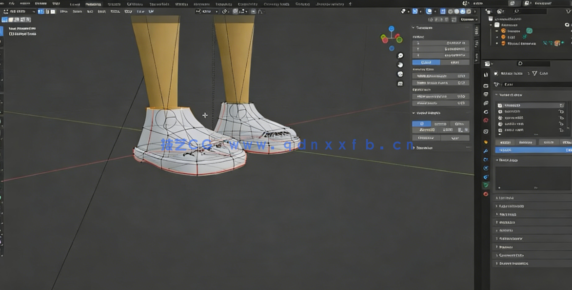 Blender角色建模制作初学者入门训练视频教程(图3)