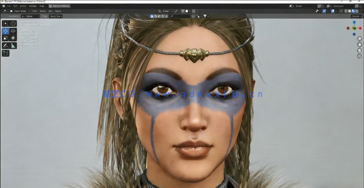 Blender游戏角色雕刻制作完整工作流程视频教程(图4)