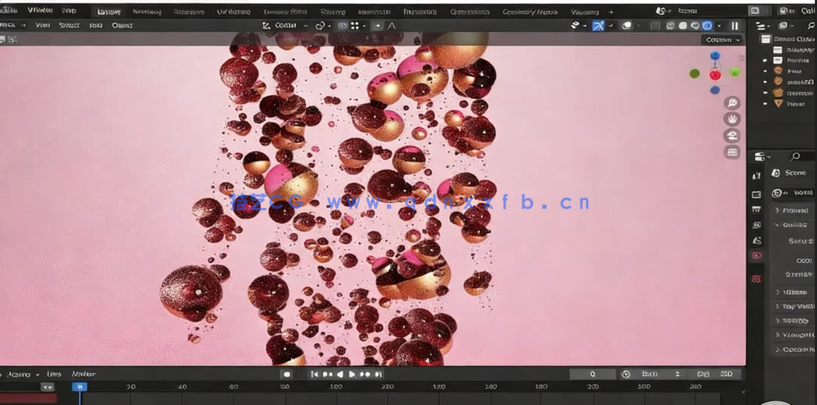 Blender 3D抽象动画基础技能训练视频教程(图5)