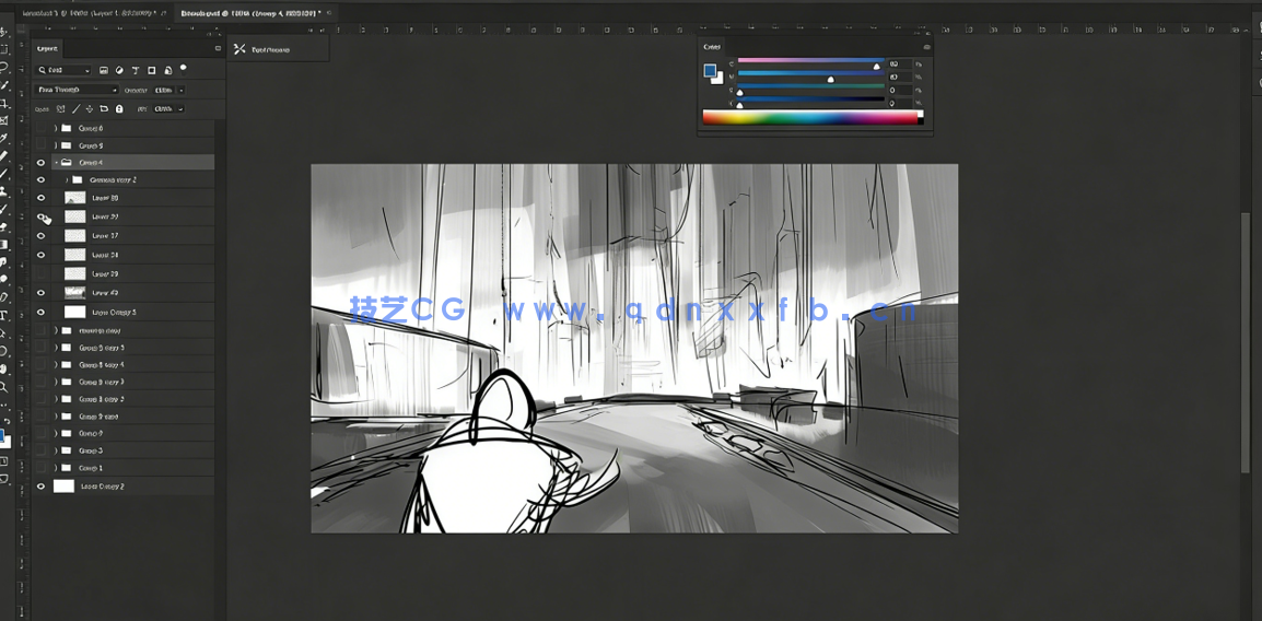 Blender和PS动画背景概念艺术设计视频教程(图2)