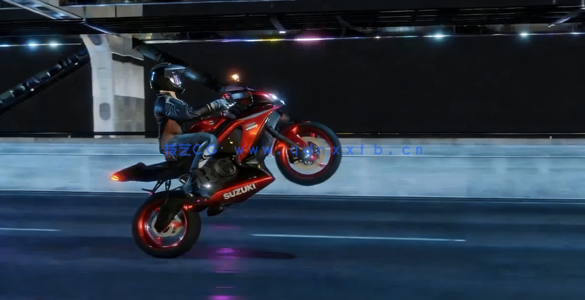 Blender逼真摩托车竞速影视级动画制作视频教程(图4)