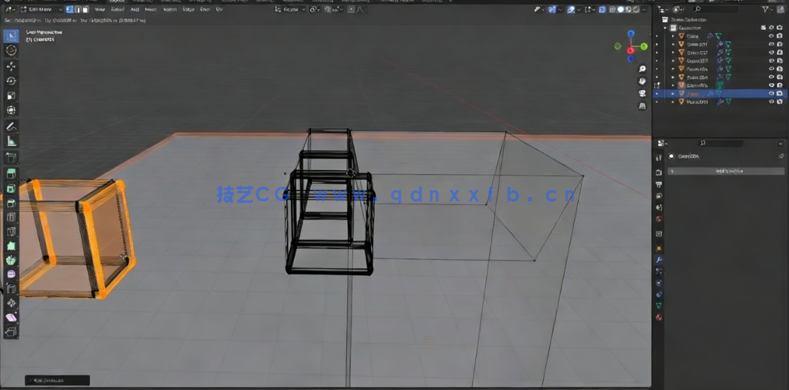 Blender 3D建模与动画基础训练视频教程(图2)