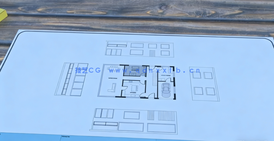 Blender 4x房屋建筑设计与动画完整制作流程视频教程(图6)