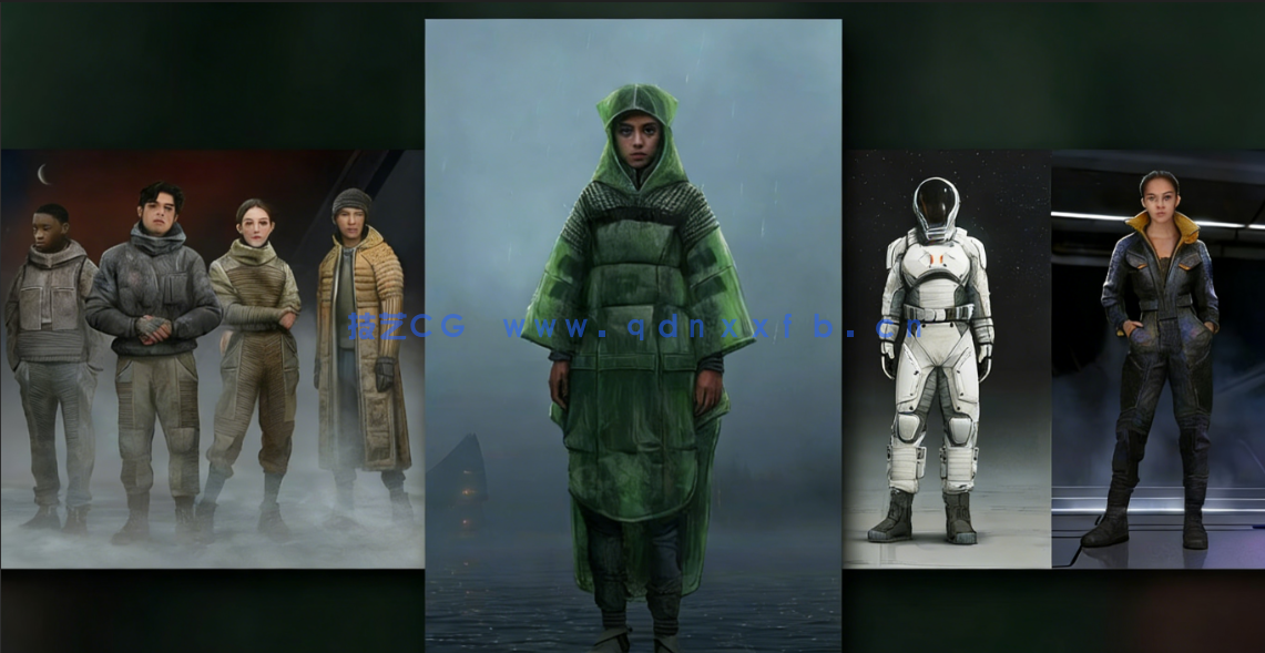 影视级逼真细节角色服装设计大师级视频教程(图5)