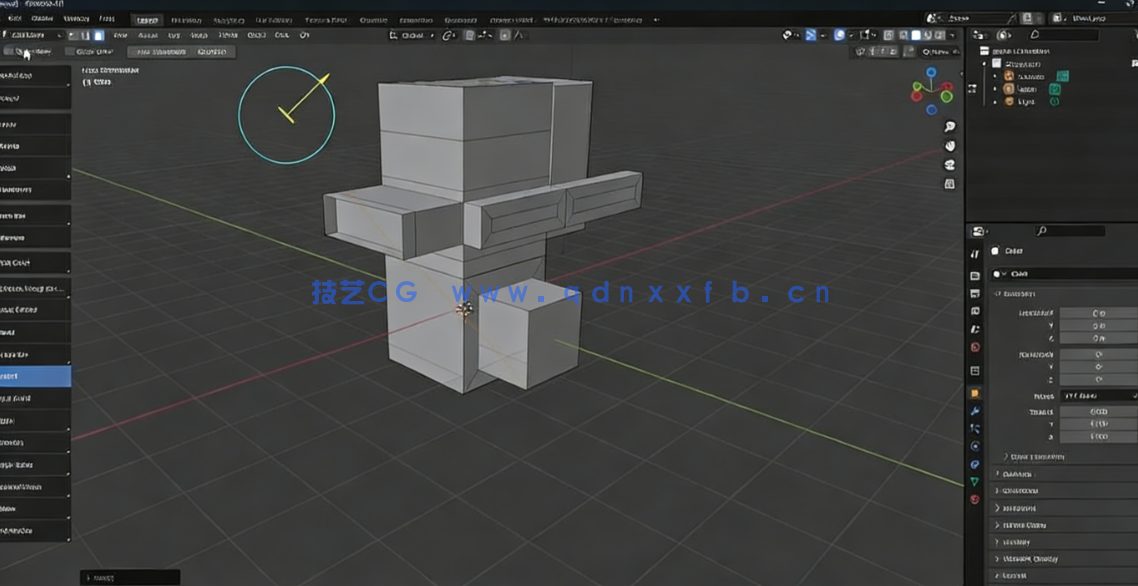 Blender 3D艺术建模应用技术视频教程(图5)