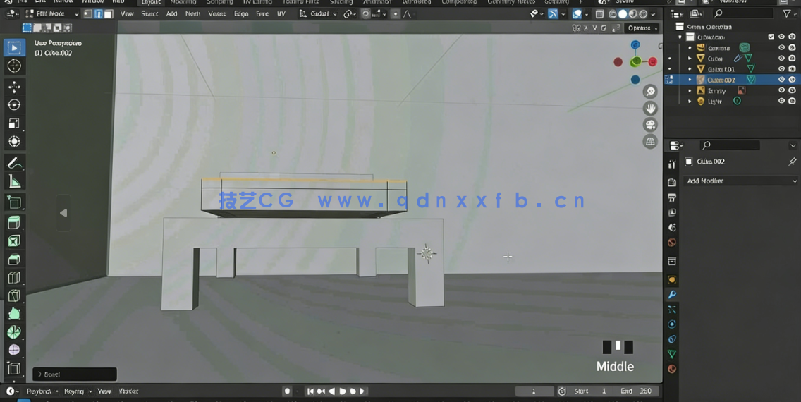 Blender卧室浴室室内建模设计视频教程(图2)
