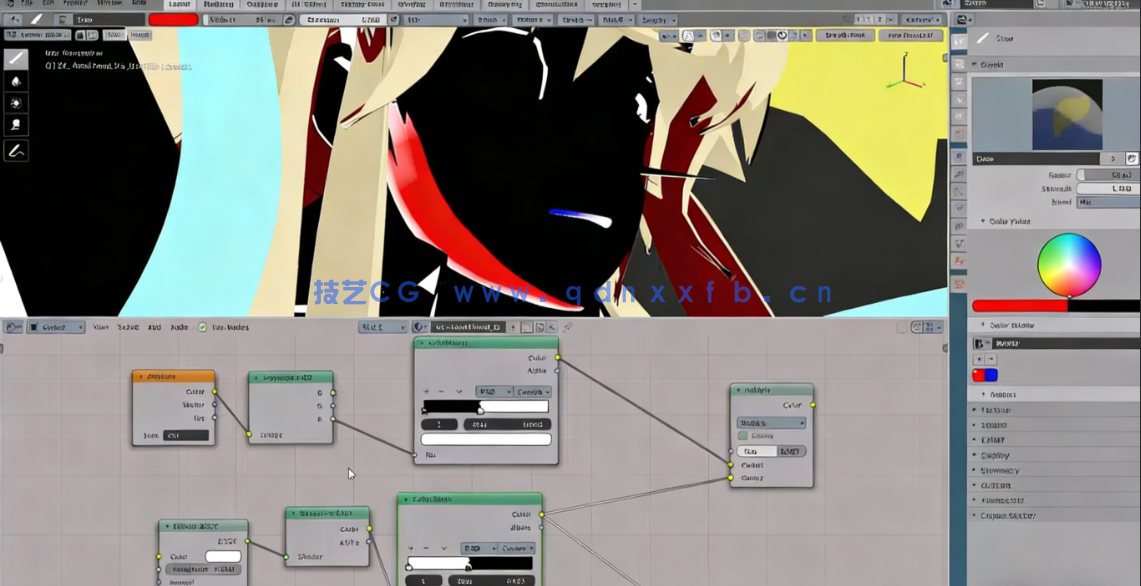 Blender中Eevee《罪恶装备》游戏渲染风格制作视频教程(图3)