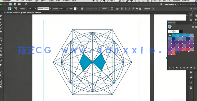  Illustrator几何曼荼罗图形设计插图视频教程(图2)