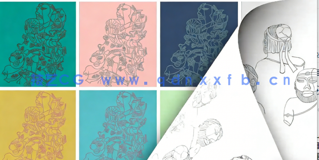 AI中手绘插图描边转变为矢量图形技巧视频教程(图4)