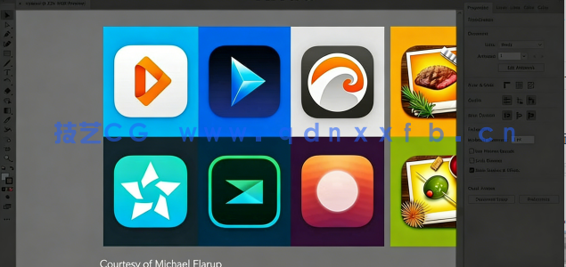  Illustrator CC图标Logo标识制作视频教程(图5)