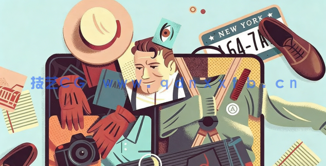 AI初学者2D插图版式设计视频教程 (图3)