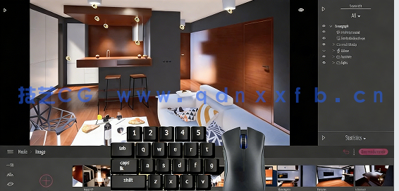 Twinmotion逼真室内设计效果制作视频教程(图1)