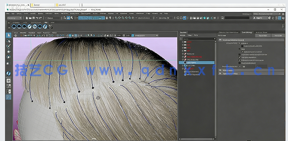 Yeti角色头发毛发全面核心技术训练视频教程(图2)
