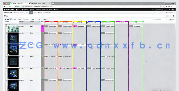 Shotgun特效VFX动画制作工作流程视频教程(图2)
