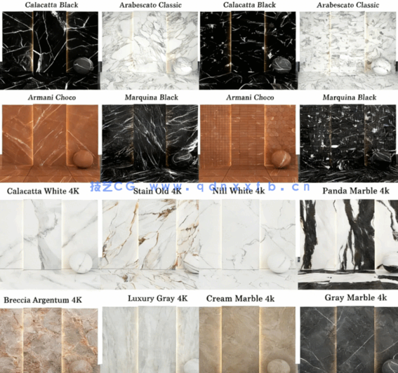 3Dsky Pro 大理石材质模型(图2)