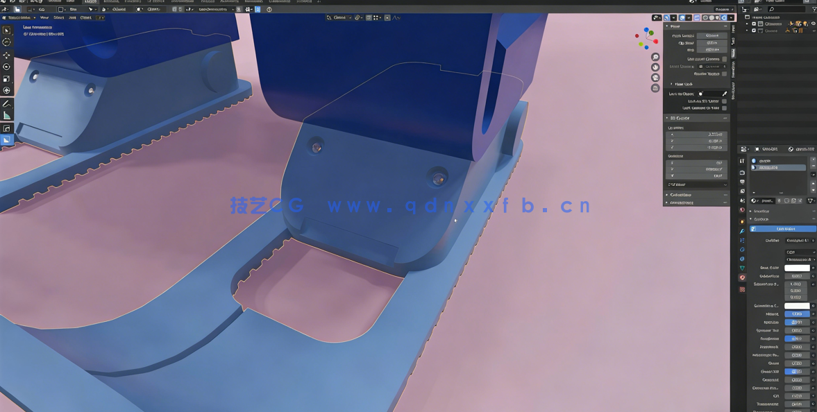 Blender可爱盒子机器人实例制作视频教程 (图4)