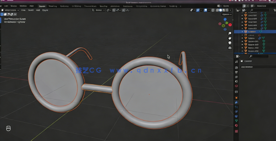 Blender 3D角色视觉插画设计完整制作流程视频教程(图5)